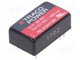 Converter: DC/DC; 8W; Uin: 9÷36V; Uout: 5VDC; Iout: 1600mA; DIP16