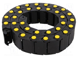 Cable chain; Series: Medium; Bend.rad: 60mm; L: 990mm; Colour: black