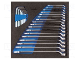 Wrench-set; hex key,combination spanner