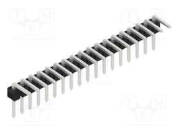 Connector: pin strips; pin header; male; PIN: 18; 2.54mm; THT; 1x18