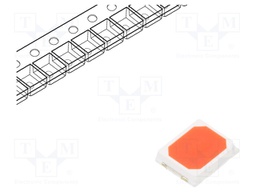 LED; SMD; 2835; red; 10÷20lm; 3.5x2.8x0.8mm; 120°; 3÷3.4V; 150mA