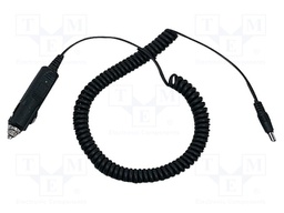 Mains cable; 5A; Plug: plug for car lighter socket; GSP-830; DC