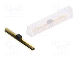 Connector: pin strips; pin header; male; PIN: 58; 2.54mm; SMT; 2x29