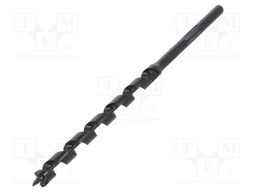 Drill bit; for wood; Ø: 10mm; Overall len: 190mm; HSS; 1pcs.