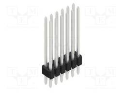 Connector: pin strips; pin header; male; PIN: 12; 1.27mm; THT; 2x6