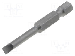 Screwdriver bit; slot; 4,0x0,5mm; Overall len: 50mm