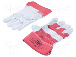 Protective gloves; Size: L; Resistance to: temperature to 50°C