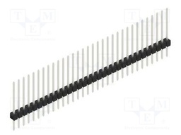 Connector: pin strips; pin header; male; PIN: 32; 2.54mm; THT; 1x32