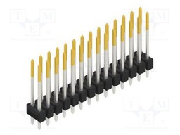 Connector: pin strips; pin header; male; PIN: 28; 2.54mm; THT; 2x14
