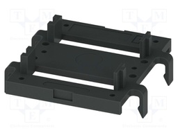 Upper housing; UL94V-0; HBUS 35,6; PA; for DIN rail mounting