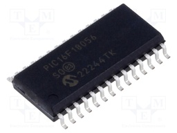 IC: PIC microcontroller; Memory: 28kB; SRAM: 2kB; EEPROM: 256B; SMD