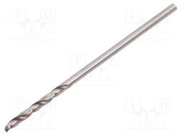 Drill bit; for metal; Ø: 1.5mm; HSS; Features: hardened