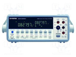 Benchtop multimeter; 2x VFD 5,5 digit; 100m/1/10/100/1000V