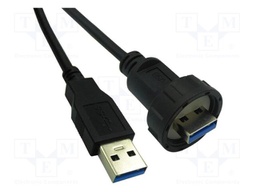 Cable; 1829mm; black; IP67; shielded