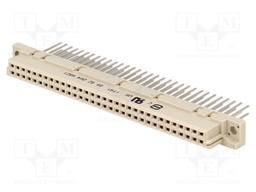 Plug; DIN 41612; type B; female; PIN: 64; a+b; wrapped connections