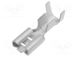 Terminal: flat; 4.8mm; 0.5mm; female; 0.5÷2mm2; crimped; for cable