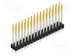 Connector: pin strips; pin header; male; PIN: 32; 2.54mm; THT; 2x16