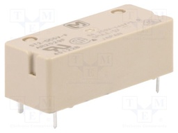 Relay: electromagnetic; DPST-NO; Ucoil: 5VDC; Icontacts max: 8A; ST