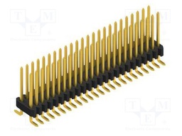 Connector: pin strips; pin header; male; PIN: 48; 1.27mm; SMT; 2x24