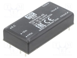 Converter: DC/DC; 40W; Uin: 40÷160V; Uout: 48VDC; Iout: 830mA; 2"x1"