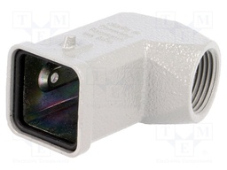 Enclosure: for Han connectors; Han; size 3A; for cable; for latch