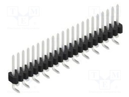Connector: pin strips; pin header; male; PIN: 22; 1.27mm; SMT; 1x22