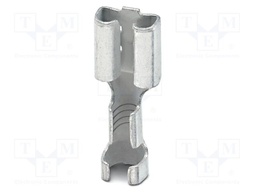 Non-insulated; Body: silver; Tip: flat