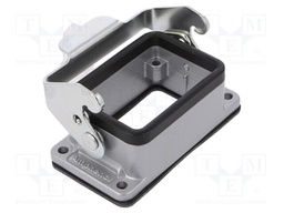 Enclosure: for HDC connectors; C146; size E6; with latch; IP65