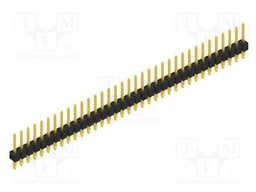 Connector: pin strips; pin header; male; PIN: 35; 2.54mm; THT; 1x35