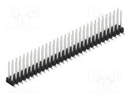 Connector: pin strips; pin header; male; PIN: 60; 2.54mm; SMT; 2x30