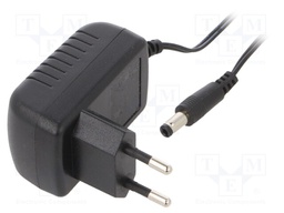 Power supply: switched-mode; constant voltage; 12VDC; 1A; 12W