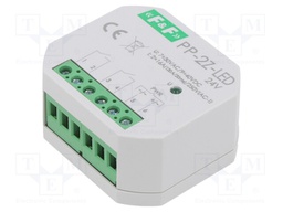Relay: installation; in mounting box; 7÷30VAC; 9÷40VDC; NO x2