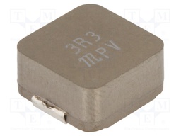 Inductor: ferrite; 3.3uH; Ioper: 19.7A; 6.2mΩ; ±20%; Isat: 22.5A
