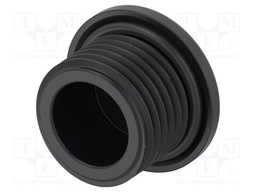 Stopper; polyamide; black; IP68; Entrelec; Gland: PG9; 10mm