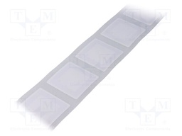 RFID sticker; ISO 14443A; 13.56MHz; 180BROM; 45x45mm; rectangular
