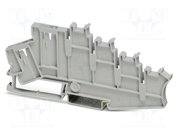 End/partition plate; PA; W: 5.2mm; H: 125mm; Body: grey