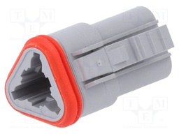 Connector: automotive; ML-XT; plug; female; Size: 16; PIN: 3; IP69K