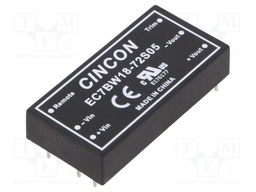 Converter: DC/DC; 20W; Uin: 8.5÷160V; 5VDC; Iout: 4000mA; 28.5g