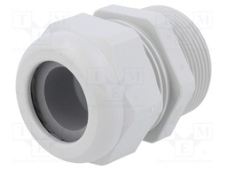 Cable gland; NPT1 1/2"; IP68; Mat: polyamide; light grey; UL94V-0