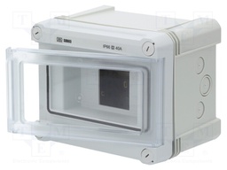 Enclosure: for modular components; IP66; Mounting: wall mount