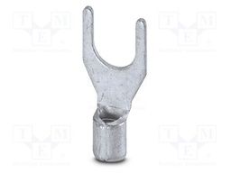 Non-insulated; Body: silver; Tip: fork