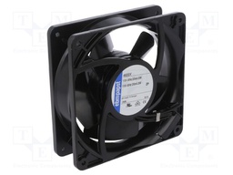 Fan: AC; axial; 115VAC; 119x119x38mm; 180m3/h; 50dBA; slide bearing