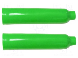 Insulator; green; Mat: PVC; Application: BU-41; 107mm; 2pcs.
