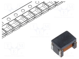 Filter: anti-interference; R: 1.5Ω; SMD; 200mA; 50VDC; Rcoil: 1.5Ω