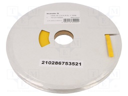 Heat shrink sleeve; polyolefine; yellow; Temp: -55÷105°C; L: 30m