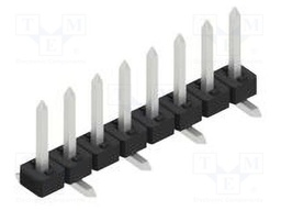 Connector: pin strips; pin header; male; PIN: 8; 2mm; SMT; 1x8; 100V