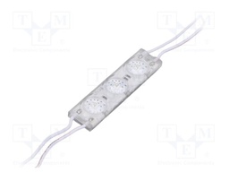 LED; white; 6500K; 1.08W; 165lm; IP66; 165°; No.of diodes: 3; 2835