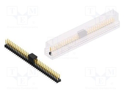 Connector: pin strips; pin header; male; PIN: 68; 2.54mm; SMT; 2x34