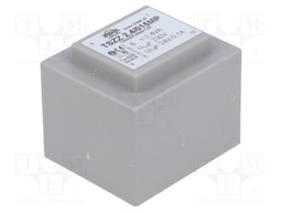 Transformer: encapsulated; 2.4VA; 230VAC; 24V; 0.1A; Mounting: PCB