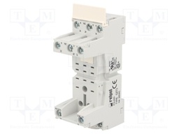 Socket; PIN: 11; 10A; 300VAC; Mounting: DIN,on panel; Series: R3,R3N